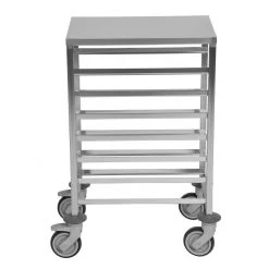 Matfer Bourgeat 7 Level GN Racking Trolley 1/1GN -Kitchenware and Knives Sales cx727 new22 2