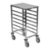 Matfer Bourgeat 7 Level GN Racking Trolley 1/1GN -Kitchenware and Knives Sales cx727 new22 4