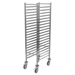 Matfer Bourgeat 20 Level GN Flat Pack Racking Trolley 1/1GN -Kitchenware and Knives Sales cx728 new22 1
