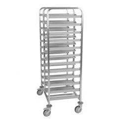 Matfer Bourgeat 24 Tray Cafeteria Trolley Grey -Kitchenware and Knives Sales cx729 new22 2