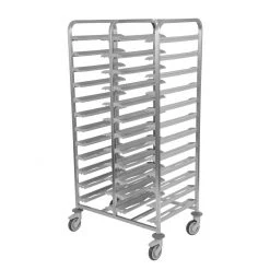 Matfer Bourgeat 24 Tray Cafeteria Trolley Grey -Kitchenware and Knives Sales cx729 new22 3