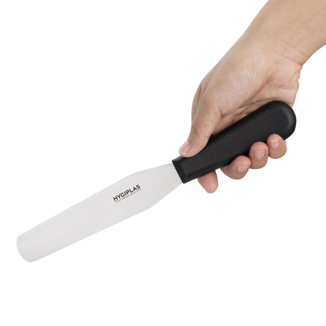 Hygiplas Straight Blade Palette Knife Black 15cm 4 Hygiplas Straight Blade Palette Knife Black 15cm - Image 2