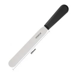 Hygiplas Straight Blade Palette Knife Black 20.5cm -Kitchenware and Knives Sales d404 5