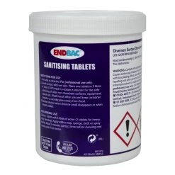 Diversey Endbac Sanitising Tablets (Pack Of 230) -Kitchenware and Knives Sales da005 new22 3347