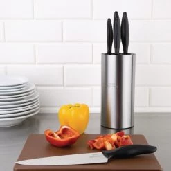 Nisbets Essentials Knife Block And Knives Set -Kitchenware and Knives Sales da083 knifeblockandknivesset10