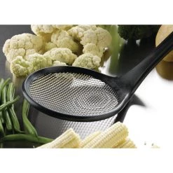 Matfer Bourgeat Skim All Mesh Serving Spoon 410mm 8 Matfer Bourgeat Skim All Mesh Serving Spoon 410mm -Kitchenware and Knives Sales da215 matferskimallscoop 0003