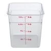 Cambro Square Polycarbonate Food Storage Container 7.6 Ltr 2 Cambro Square Polycarbonate Food Storage Container 7.6 Ltr -Kitchenware and Knives Sales db011 cambrocontainer7.6ltr