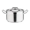 Nisbets Essentials Stainless Steel Stew Pot 5.6Ltr -Kitchenware and Knives Sales db254 front2