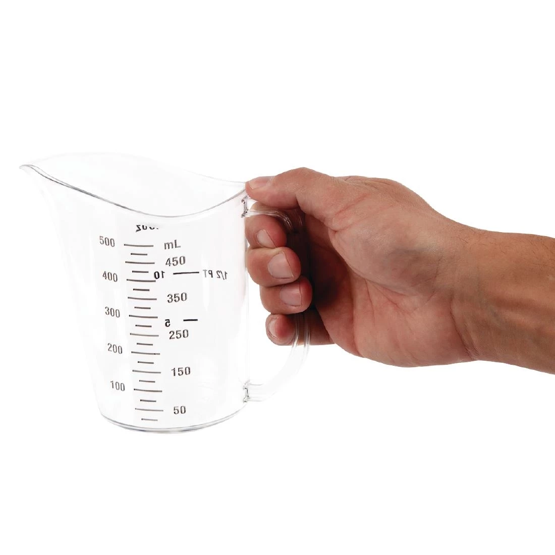Vogue Polycarbonate Measuring Jug 500ml 4 Vogue Polycarbonate Measuring Jug 500ml - Image 2