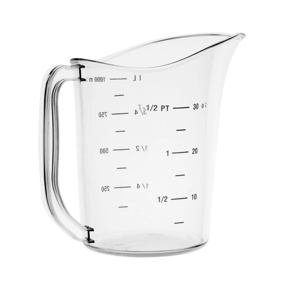 Vogue Polycarbonate Measuring Jug 1Ltr 7 Vogue Polycarbonate Measuring Jug 1Ltr - Image 5