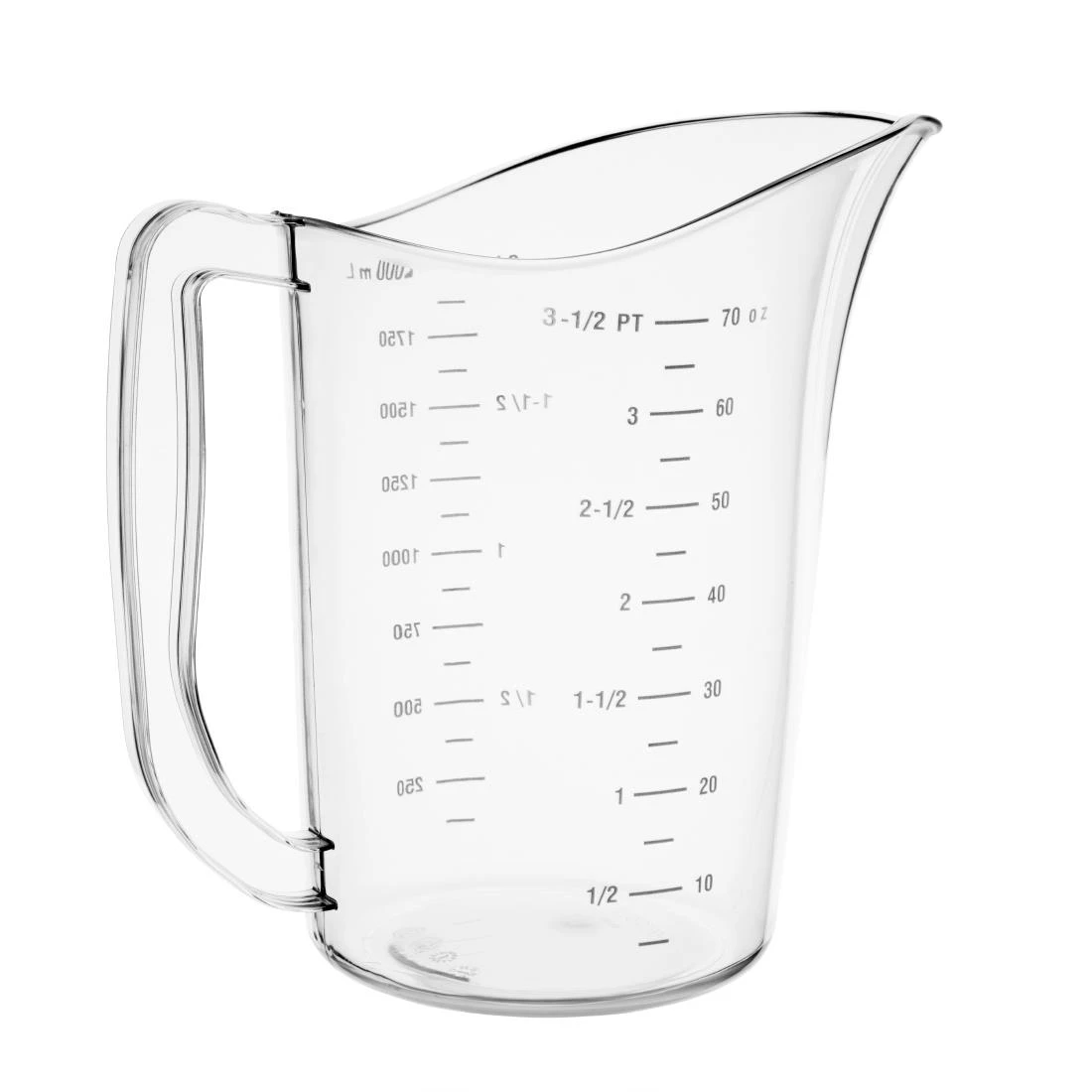 Vogue Polycarbonate Measuring Jug 2Ltr 7 Vogue Polycarbonate Measuring Jug 2Ltr - Image 5