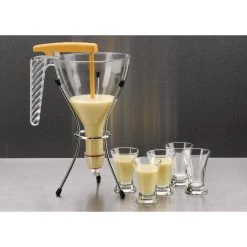 Matfer Bourgeat Piston Funnel With Stand 0.75Ltr -Kitchenware and Knives Sales db551 matferpistonfunnel 0002