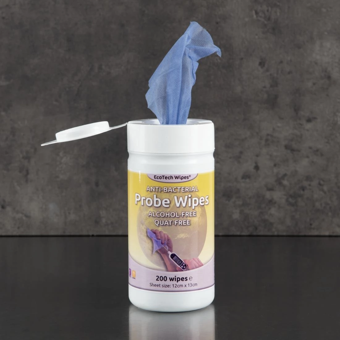 EcoTech Alcohol-Free Quat-Free Food Probe Wipes (Pack Of 200) 8 EcoTech Alcohol-Free Quat-Free Food Probe Wipes (Pack Of 200) - Image 6