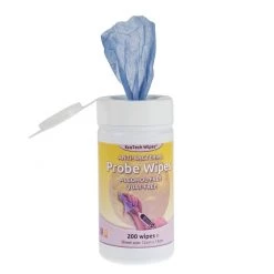 EcoTech Alcohol-Free Quat-Free Food Probe Wipes (Pack Of 200) 10 EcoTech Alcohol-Free Quat-Free Food Probe Wipes (Pack Of 200) -Kitchenware and Knives Sales de853 open