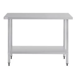 Nisbets Essentials Self Assembly Stainless Steel Table 1200 X 600mm -Kitchenware and Knives Sales df677 1
