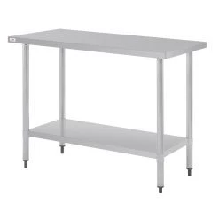 Nisbets Essentials Self Assembly Stainless Steel Table 1200 X 600mm -Kitchenware and Knives Sales df677 2