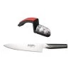 Global Classic Chefs Knife 20cm With Knife Sharpener -Kitchenware and Knives Sales dg016 globalkit1