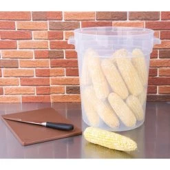 Vogue Polypropylene Round Food Storage Container 20Ltr -Kitchenware and Knives Sales dj962 7container