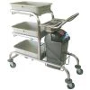 Craven 3 Tier Stainless Steel Bussing Trolley 1 Craven 3 Tier Stainless Steel Bussing Trolley -Kitchenware and Knives Sales dl455 y bussing cart