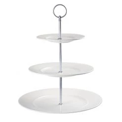 Churchill Alchemy 3 Tier Plate Tower (Pack Of 2)
