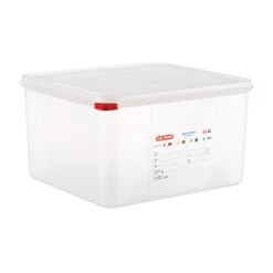 Araven Polypropylene 2/3 Gastronorm Food Storage Container 19Ltr (Pack Of 4)