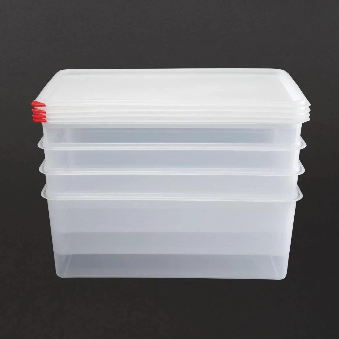 Araven Polypropylene 1/1 Gastronorm Food Storage Box 28Ltr (Pack Of 4) 11 Araven Polypropylene 1/1 Gastronorm Food Storage Box 28Ltr (Pack Of 4) - Image 9