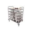 Craven 5 Tier General Purpose And Cleaning Trolley With Brakes -Kitchenware and Knives Sales dm340 dm341 trolly2