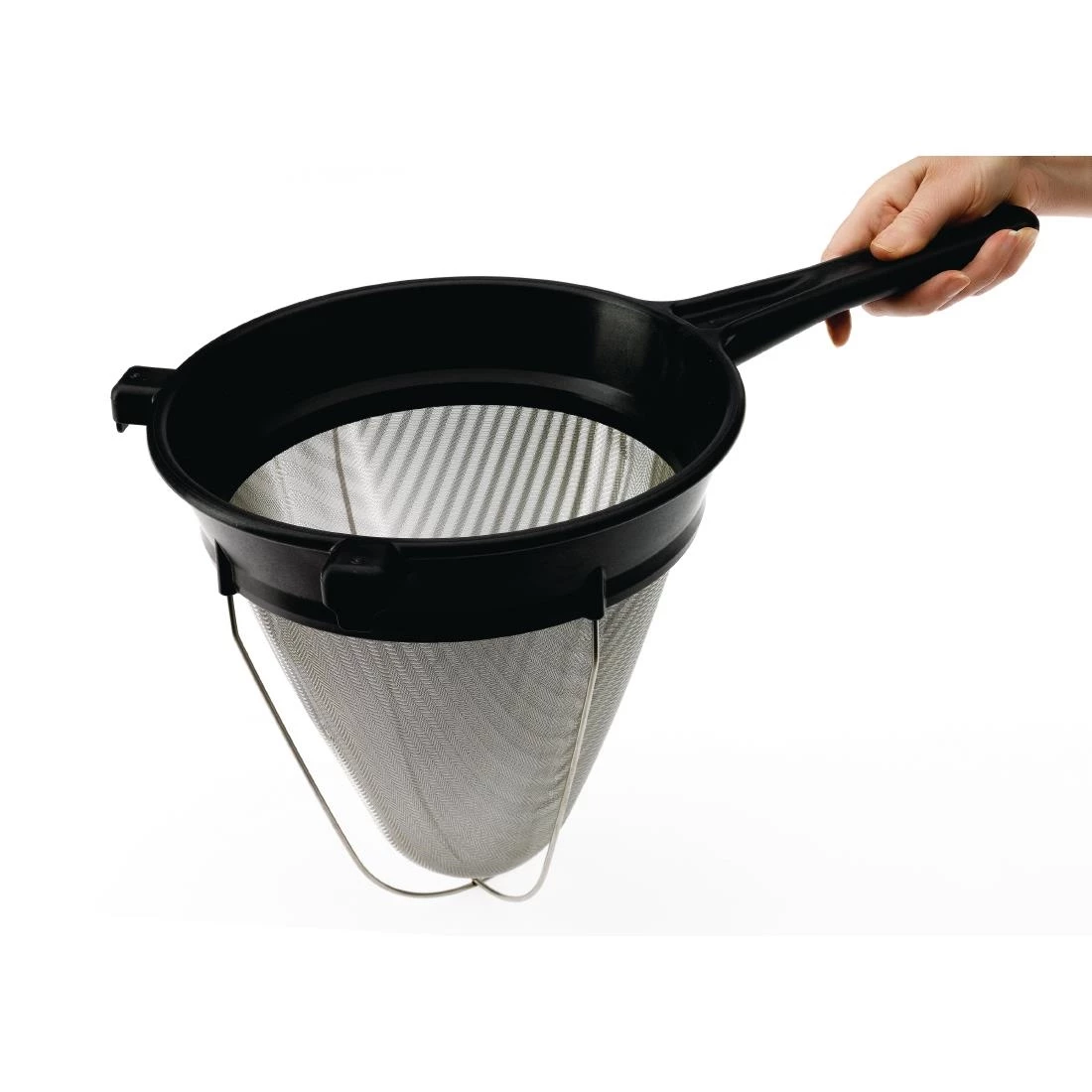 Matfer Bourgeat Exoglass Bouillon Strainer 255mm 4 Matfer Bourgeat Exoglass Bouillon Strainer 255mm - Image 2