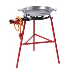 Garcima SL Carbon Steel Paella Pan 460mm -Kitchenware and Knives Sales dm718 panwithtripod