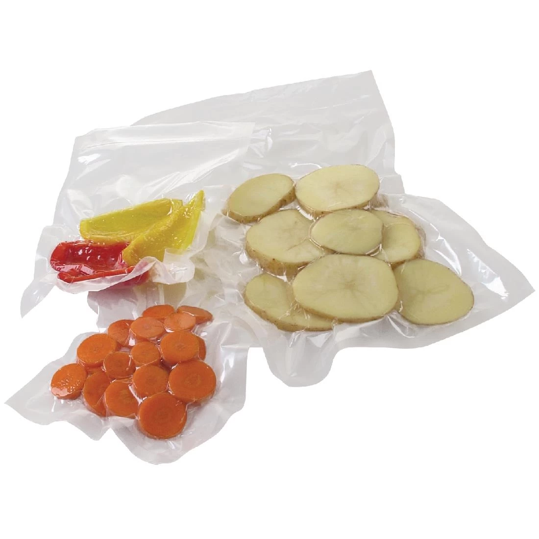 Vogue Vacuum Pack Bags 250 X 350mm (Pack Of 50) 3 Vogue Vacuum Pack Bags 250 X 350mm (Pack Of 50)