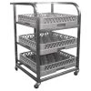 Craven Stainless Steel Glass Tray Trolley -Kitchenware and Knives Sales dn596 y craven glass trolley