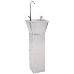 Franke Sissons Stainless Steel Pedestal Drinking Fountain