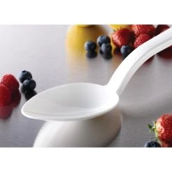 Matfer Bourgeat Exoglass Serving Spoon White 13" -Kitchenware and Knives Sales dr017 matferspoonwhite 0007 1