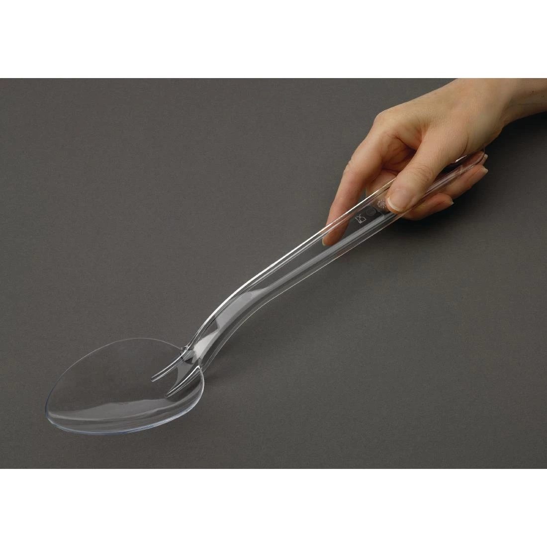 Matfer Bourgeat Exoglass Serving Spoon Clear 13" 5 Matfer Bourgeat Exoglass Serving Spoon Clear 13" - Image 3