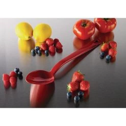 Matfer Bourgeat Exoglass Serving Spoon Red 13" -Kitchenware and Knives Sales dr019 matferservingspoonred 0005 1