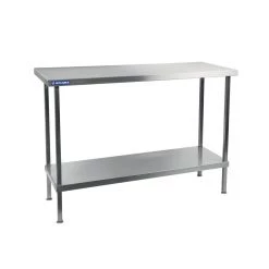 Holmes Stainless Steel Centre Table Without Upstand 700(D)mm