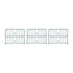 Metro Super Erecta Shelf Dividers 610 X 203mm (Pack Of 4)