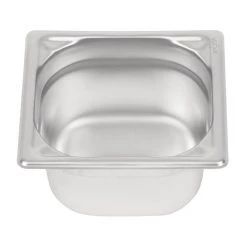Vogue Heavy Duty Stainless Steel 1/6 Gastronorm Pan 100mm -Kitchenware and Knives Sales dw450 voguegn3