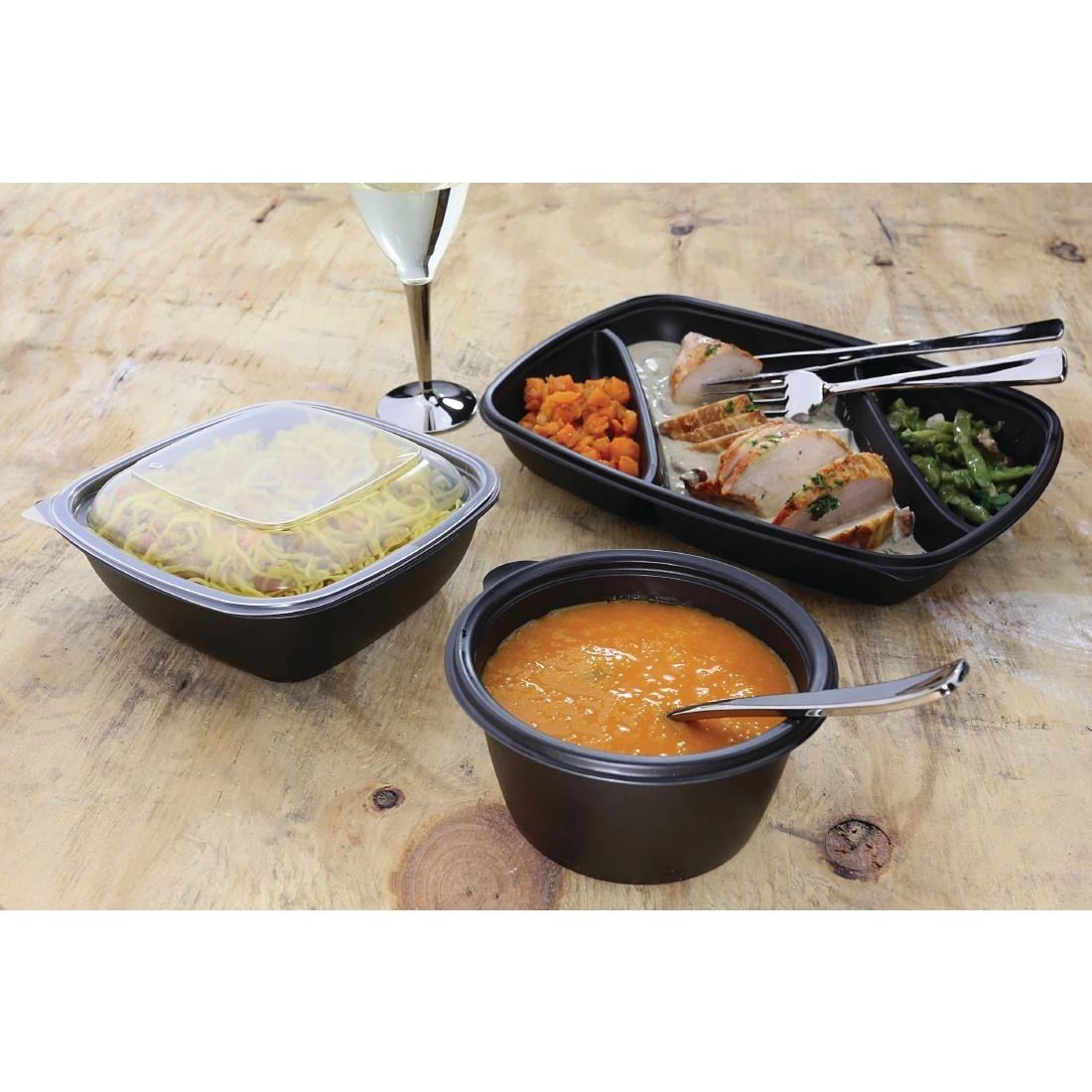 Fastpac Small Round Food Containers 375ml / 13oz (Pack Of 500) 10 Fastpac Small Round Food Containers 375ml / 13oz (Pack Of 500) - Image 8