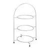 Utopia Chrome Three Tier Cake Stand 240mm -Kitchenware and Knives Sales dy297 rack