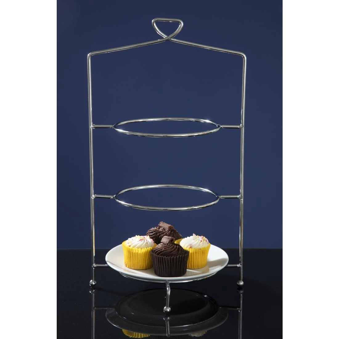 Utopia Savoy Three Tier Cake Stand 260mm 8 Utopia Savoy Three Tier Cake Stand 260mm - Image 6