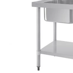 Vogue Double Sink Right Hand Drainer -Kitchenware and Knives Sales dy824 5