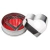 Vogue Heart Pastry Cutter Set (Pack Of 6) -Kitchenware and Knives Sales e025 heart cutter