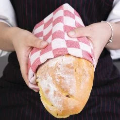 Vogue Chef Tea Towel Red -Kitchenware and Knives Sales e579 towelred5