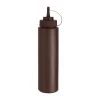 Vogue Brown Squeeze Sauce Bottle 24oz -Kitchenware and Knives Sales e626 squeezesaucebottle