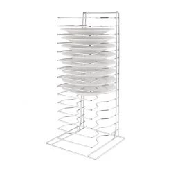 Vogue Pizza Pan Stacking Rack 15 Slot -Kitchenware and Knives Sales f027 panstackingrack5