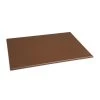 Hygiplas Anti Microbial High Density Brown Chopping Board -Kitchenware and Knives Sales f160 choppingboardbrown1