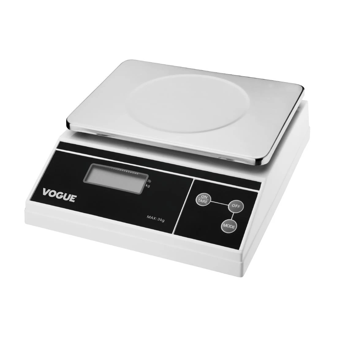 Vogue Electronic Platform Scale 3kg 3 Vogue Electronic Platform Scale 3kg