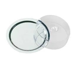 APS Round Tray With Cover