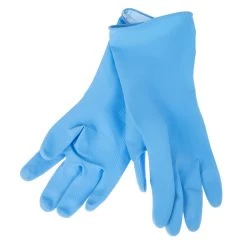 Jantex Latex Household Glove Blue -Kitchenware and Knives Sales f953 s new21 2374